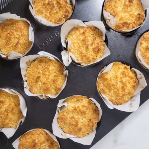 Finished Filipino-style coconut macaroons