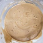 Folded sponge cake mix for mocha roll cake