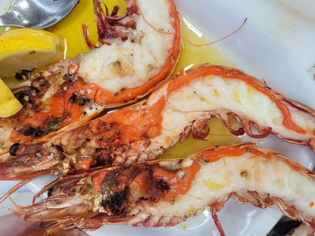 Lisbon Restaurant Guide - Prawns at Ramiro