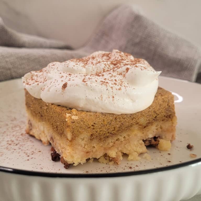 Pumpkin Crunch with Homemade Cake Mix
