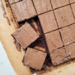 Sliced brownies