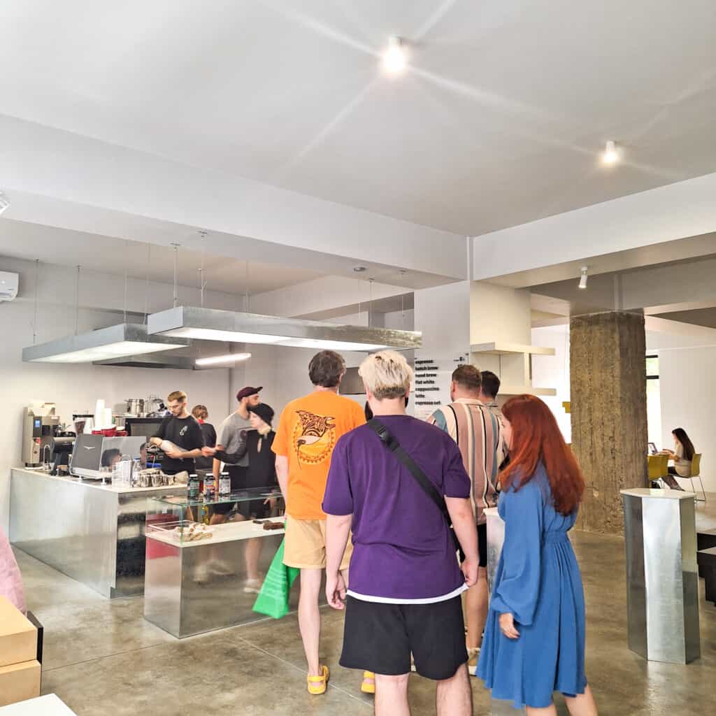 Chernyi Cooperative Coffee Roasters in Vake Tbilisi