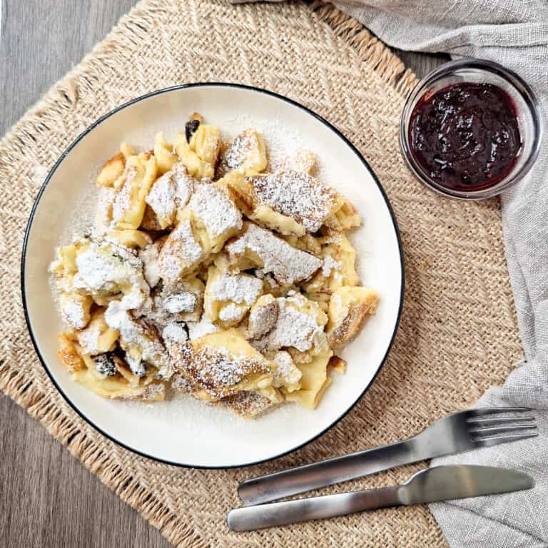 Traditional Austrian Dessert Pancakes - Kaiserschmarrn Recipe