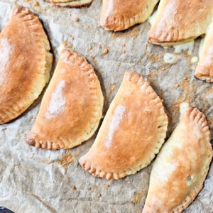 Baked Filipino meat empanadas