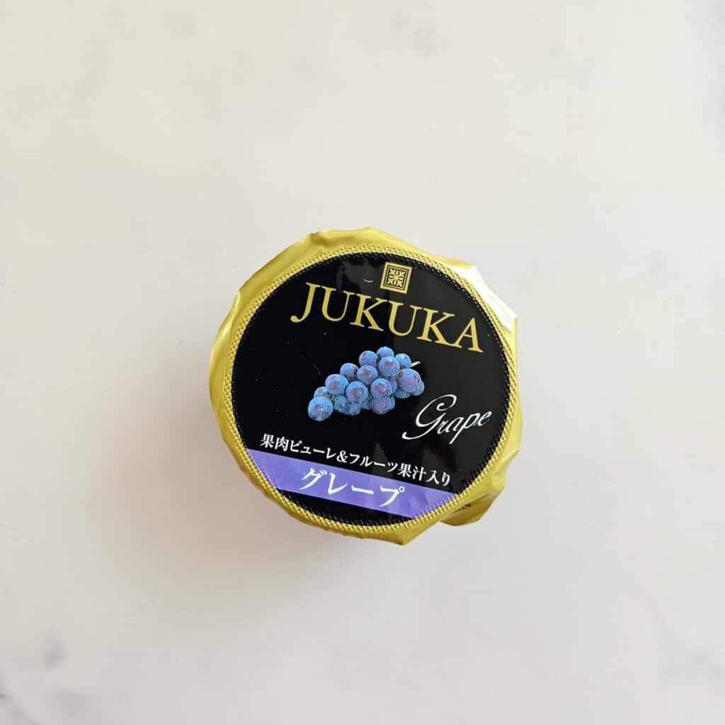 Grape jelly from Japan