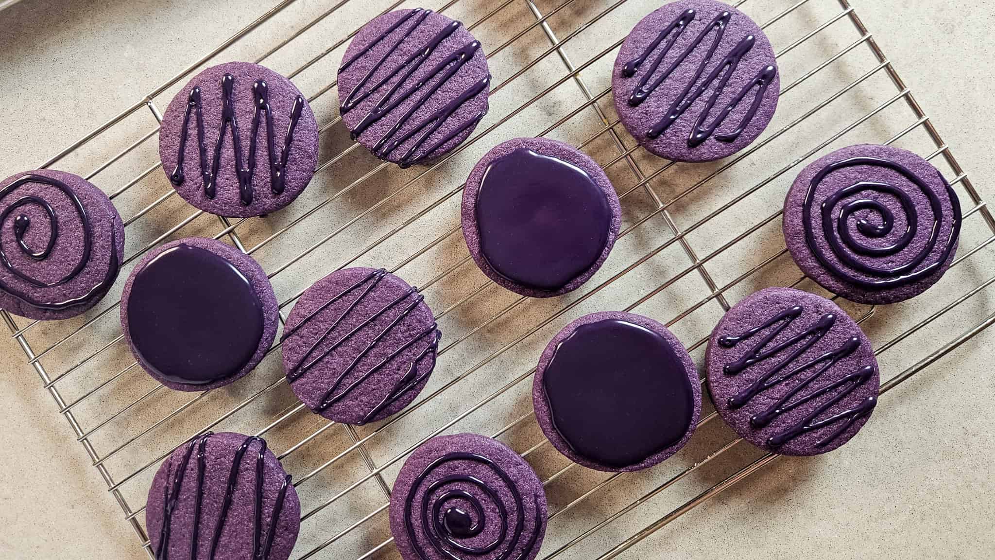 No-Spread Ube Cut-Out Sugar Cookies (Holds Their Shape)