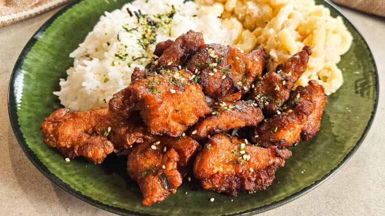 Hawaii's Mochiko Chicken (Plate Lunch Style)